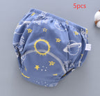 Baby Training Pants Washable 6-layer Gauze Diaper Cover