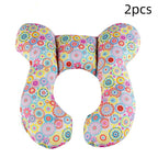 Infant Pillow  Baby Bed  U-Shaped Safety Seat  Neck Guard  Fixed Stereotyped Stroller Pillow