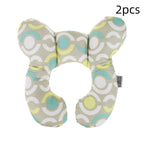 Infant Pillow  Baby Bed  U-Shaped Safety Seat  Neck Guard  Fixed Stereotyped Stroller Pillow